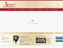 Tablet Screenshot of jetsschool.org